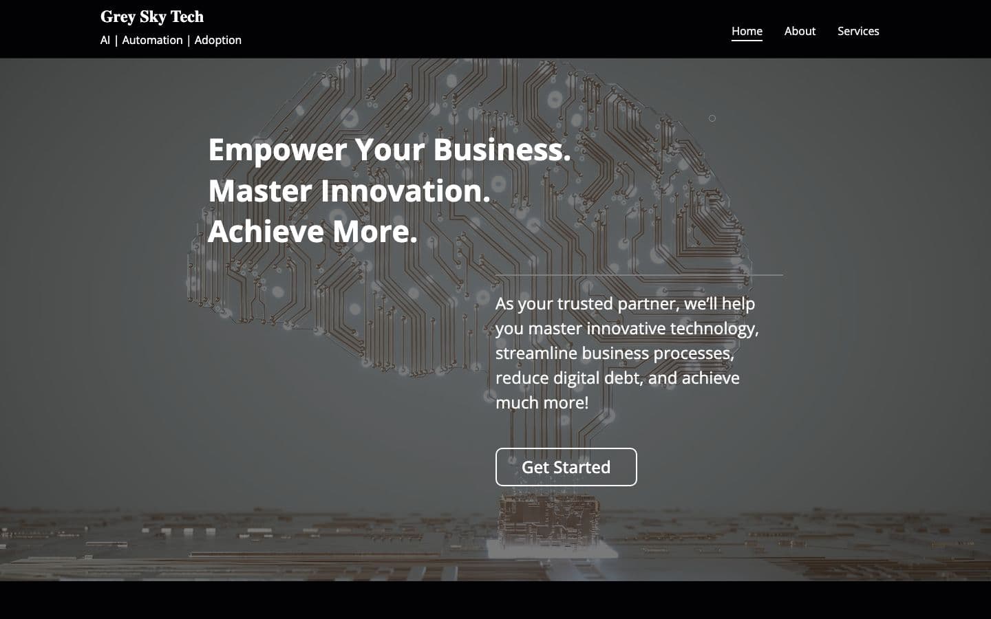 From Landing Page to Full Platform β before redesign